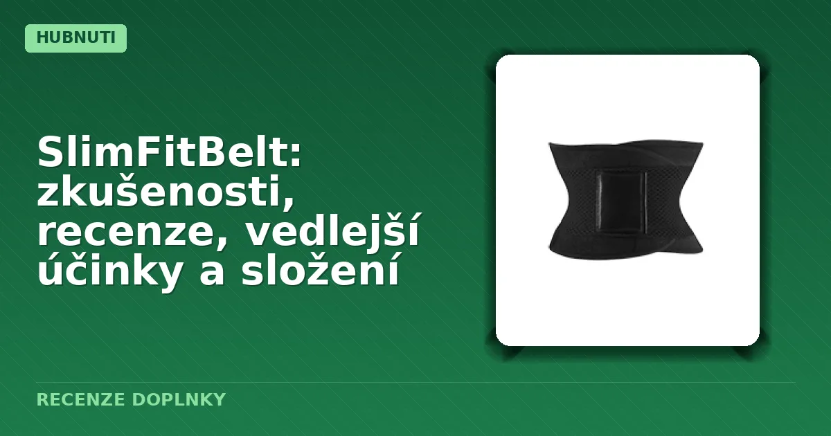 Balík obsahující pásek SlimFitBelt
